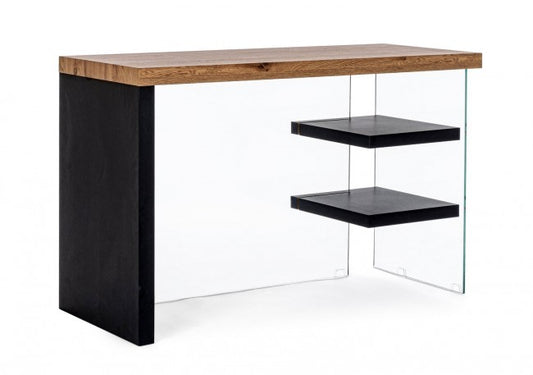 Schreibtisch 2M Line Wood Black 120X50