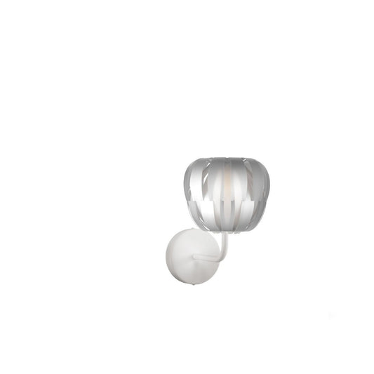 Silberapplikation aus Metall cm. 19 x 25 x 26h