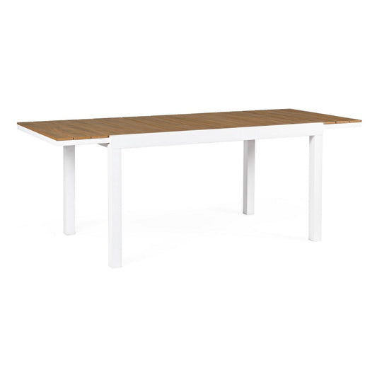 Aluminiumsalz: 140-200x90 weiß, weiß, in Aluminium