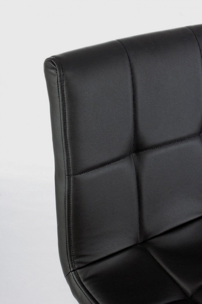 2x Barhocker Bruce Pu Schwarz