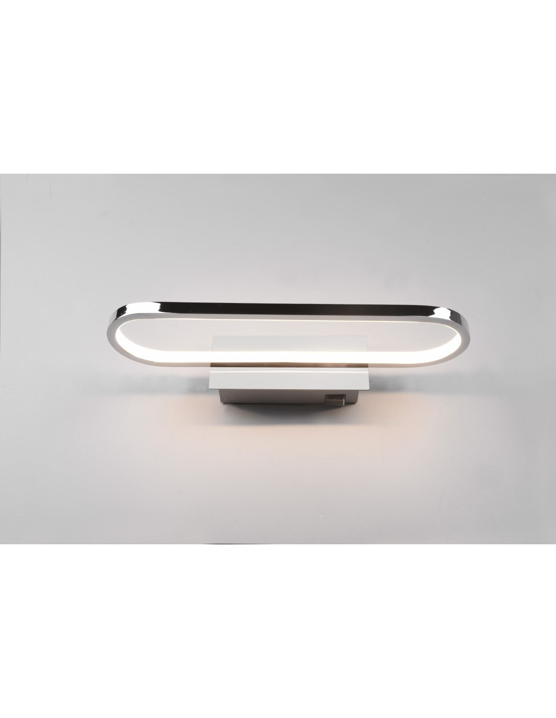 Moderne Badezimmer-Wandleuchte Gianni Chrom IP44 Trio Lighting