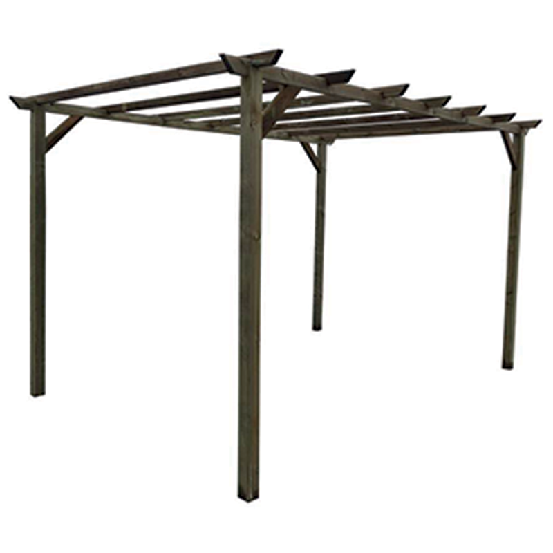 Freies Pergola in Pino, 300x300xH400 cm