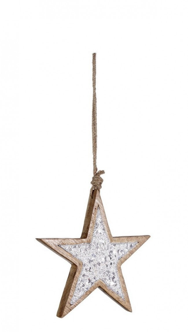 4x Anhänger Anhänger Silver Star s
