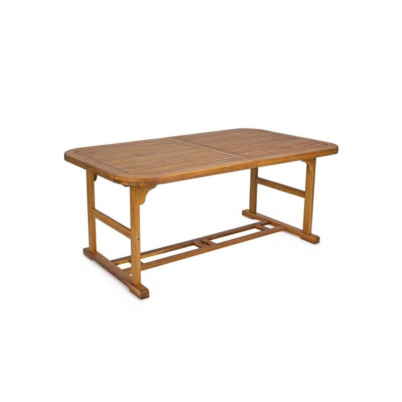 Outdoor Tisch Noemi ausziehbares Holz 180-240x100x h 74cm