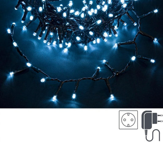 12x Snake400L Weiß 5mm grüner Faden IP44