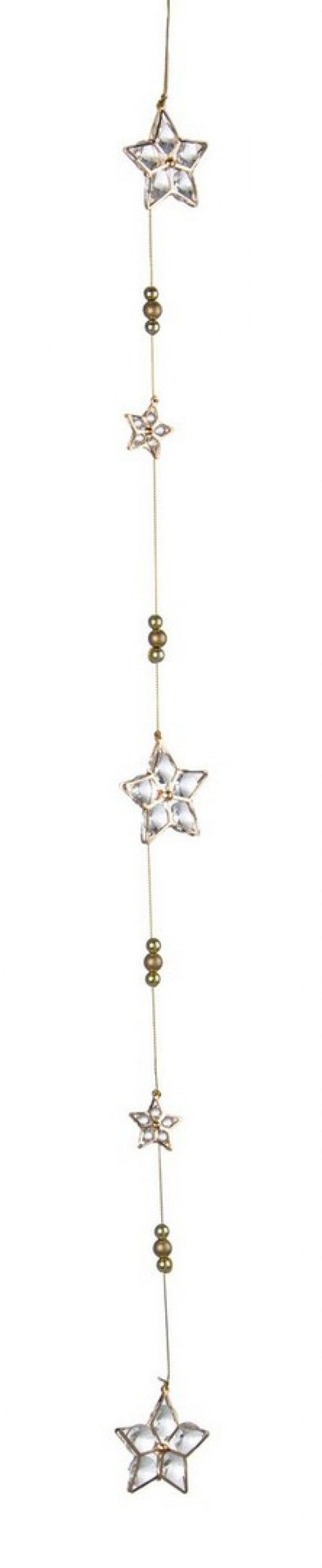 8x Kette 5f Angelika Star Gold Gold