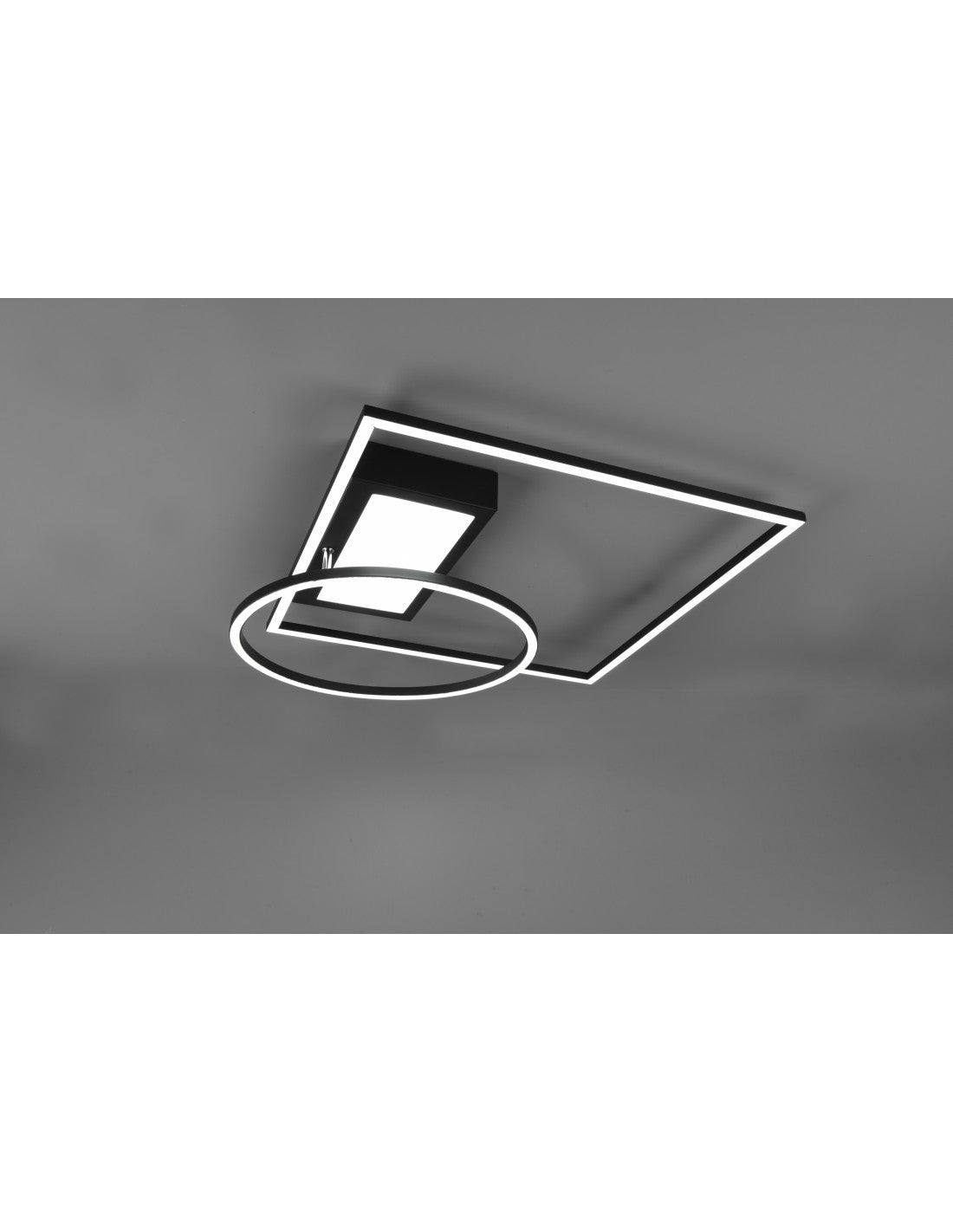 Plafoniera Downey Led 34w Black L64 cm Deinbares Trio Lighting