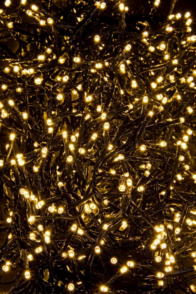 6x Cluster768L Classic 3mm Green Faden IP44