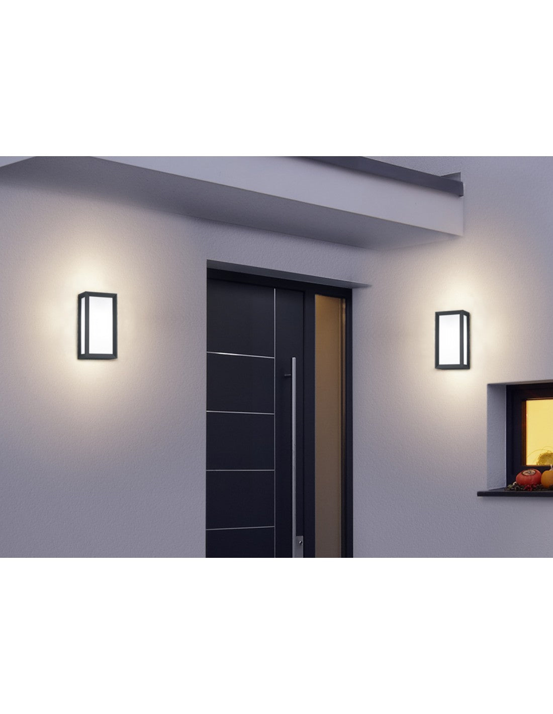 Timok Led Außenwandleuchte IP54 Anthrazit H25 cm Trio Lighting