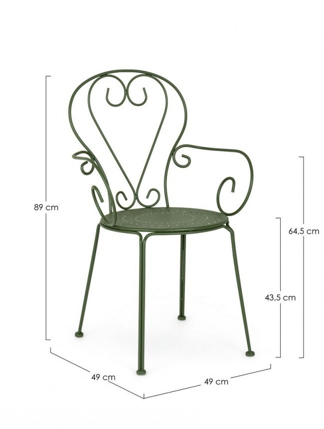 4x C-Br Etienne Forest Chair