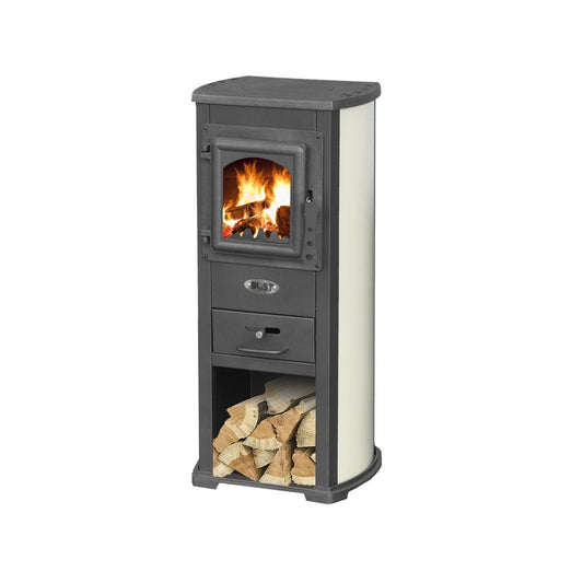 Beiger Holzofen 40X46X90h cm