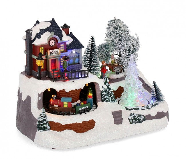 2x Landschaft Denver Station C.