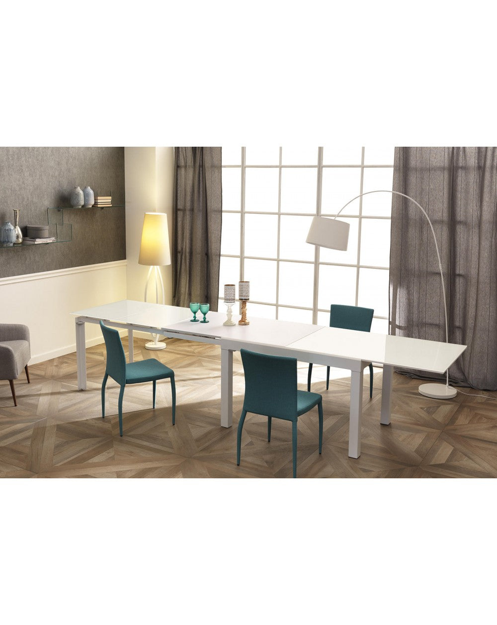 Ausziehbarer Tisch 120-175-230 -290-350 x 83 cm – Executive
