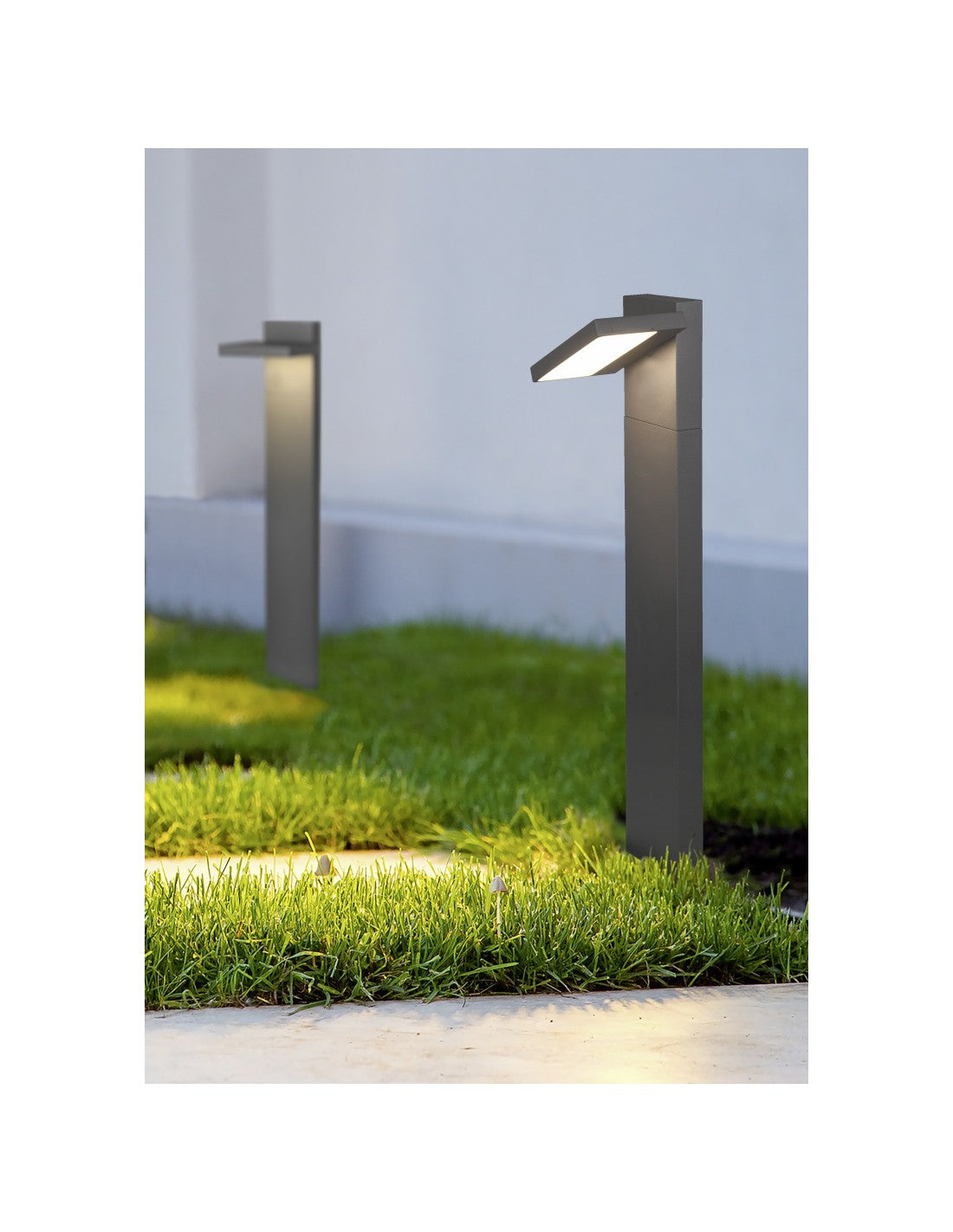Outdoor Led Pole Aluminium Anthrazit Horton IP54 Trio Beleuchtung