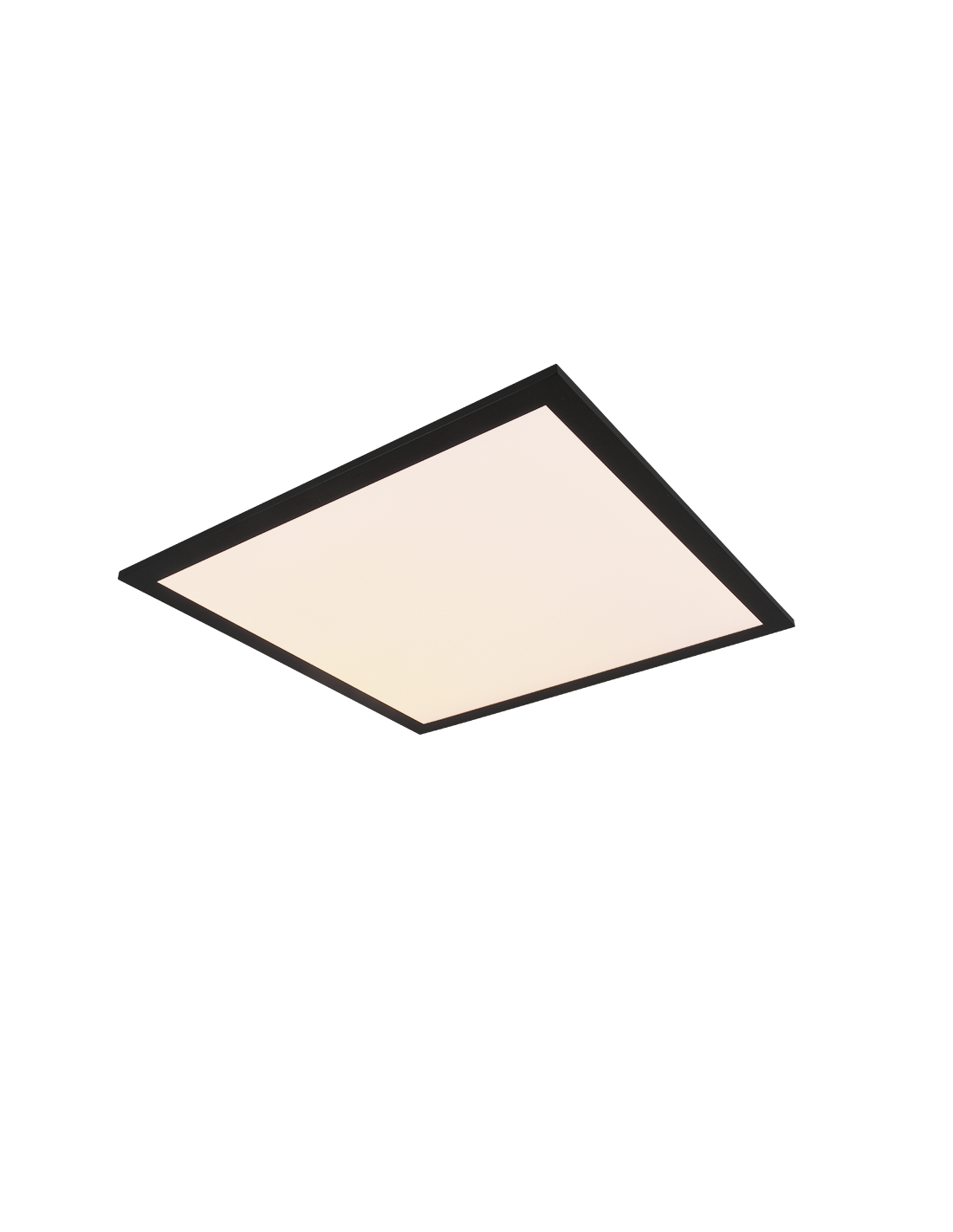 Plafoniera Applique Quadrata Moderna Led Dimmer 18w Alpha Titan Trio Lighting