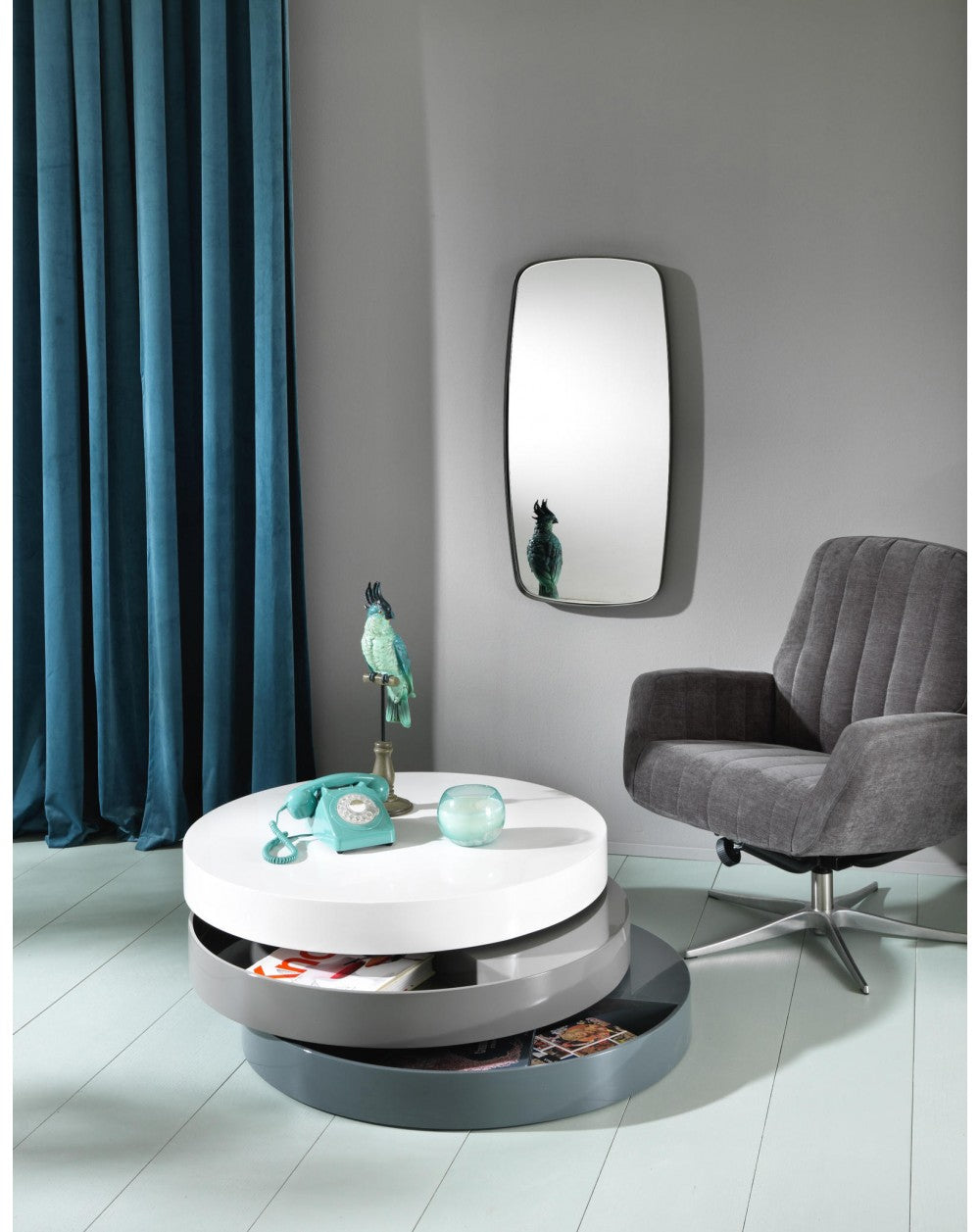 Couchtisch 90 x 90 x 32h - Twist 1