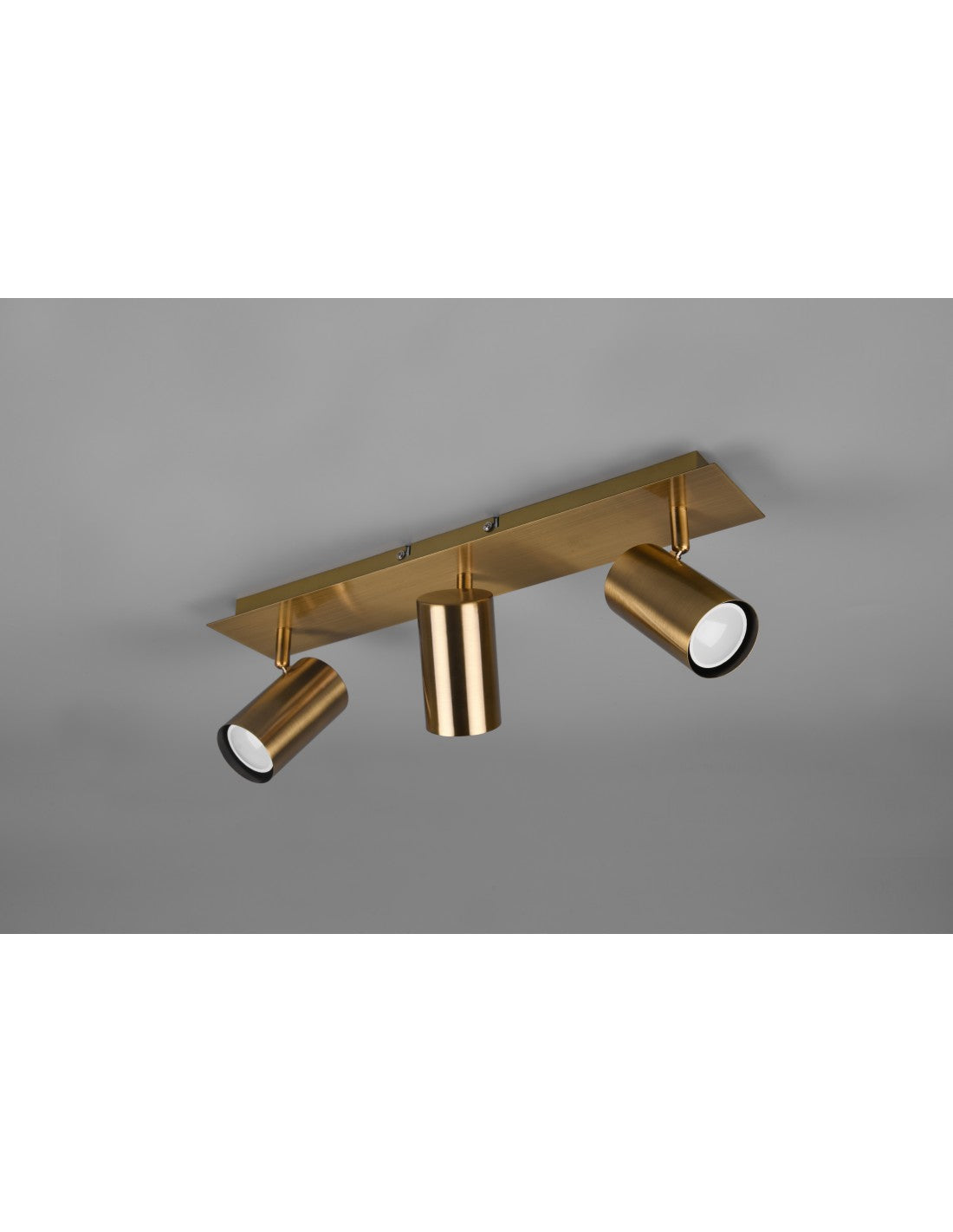 Marley Spotlight 3 Spots GU10 Messing gealtert L48 cm Trio Lighting