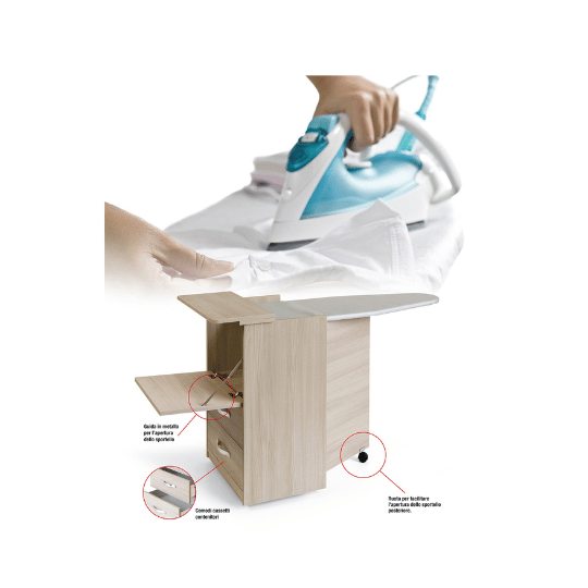 SITRO Mobile mit 2 Tonfarben -Schubladen H89X57X44CM