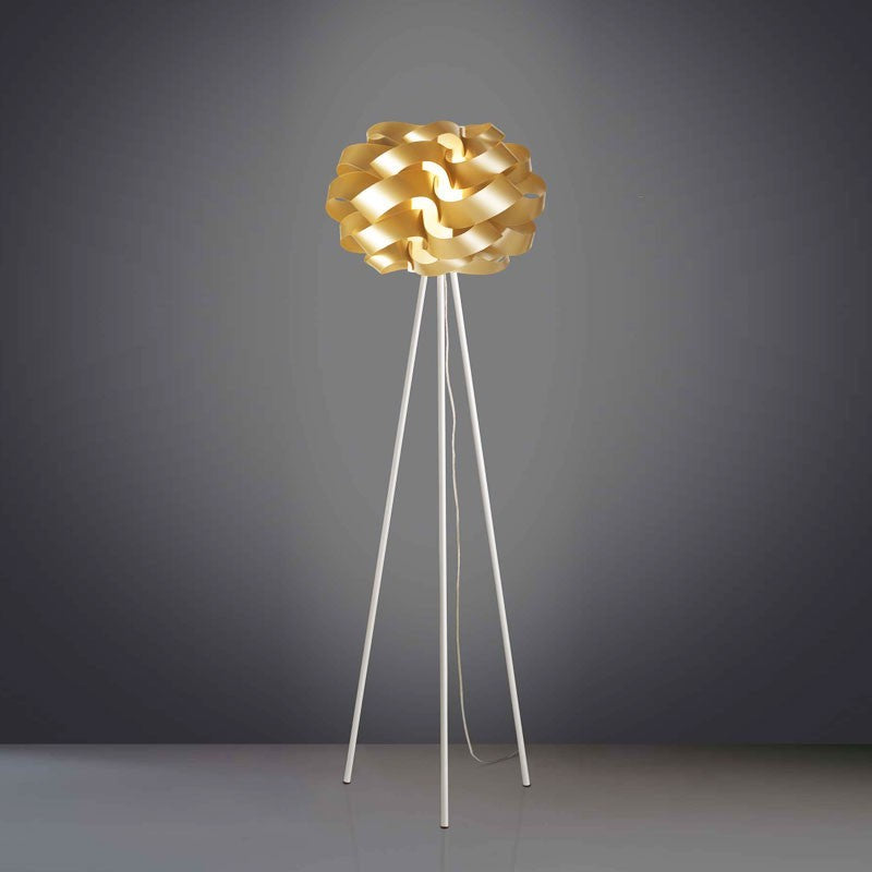 CLOUD Gold Stativ-Stehleuchte Durchmesser 50x h160 cm