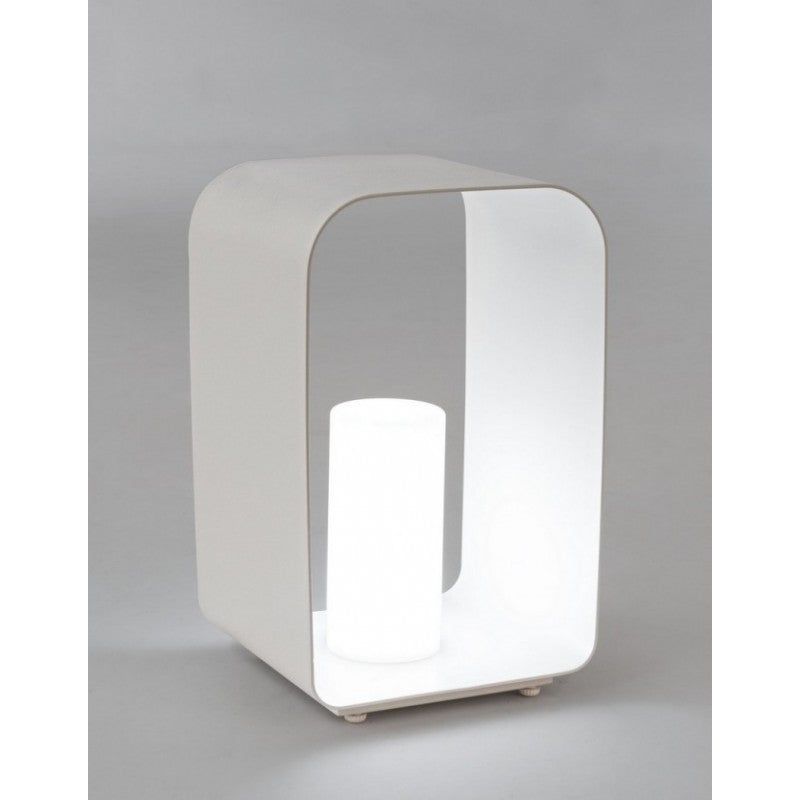 Led-Led-Glühlampen mit Pflanzgut RIDLEY Bianco 25x28x h45 cm