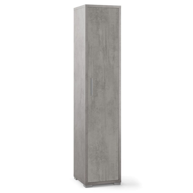 Beton Cemento, Beton Cement 39x41x h199 cm, hochgebrautes Schrank