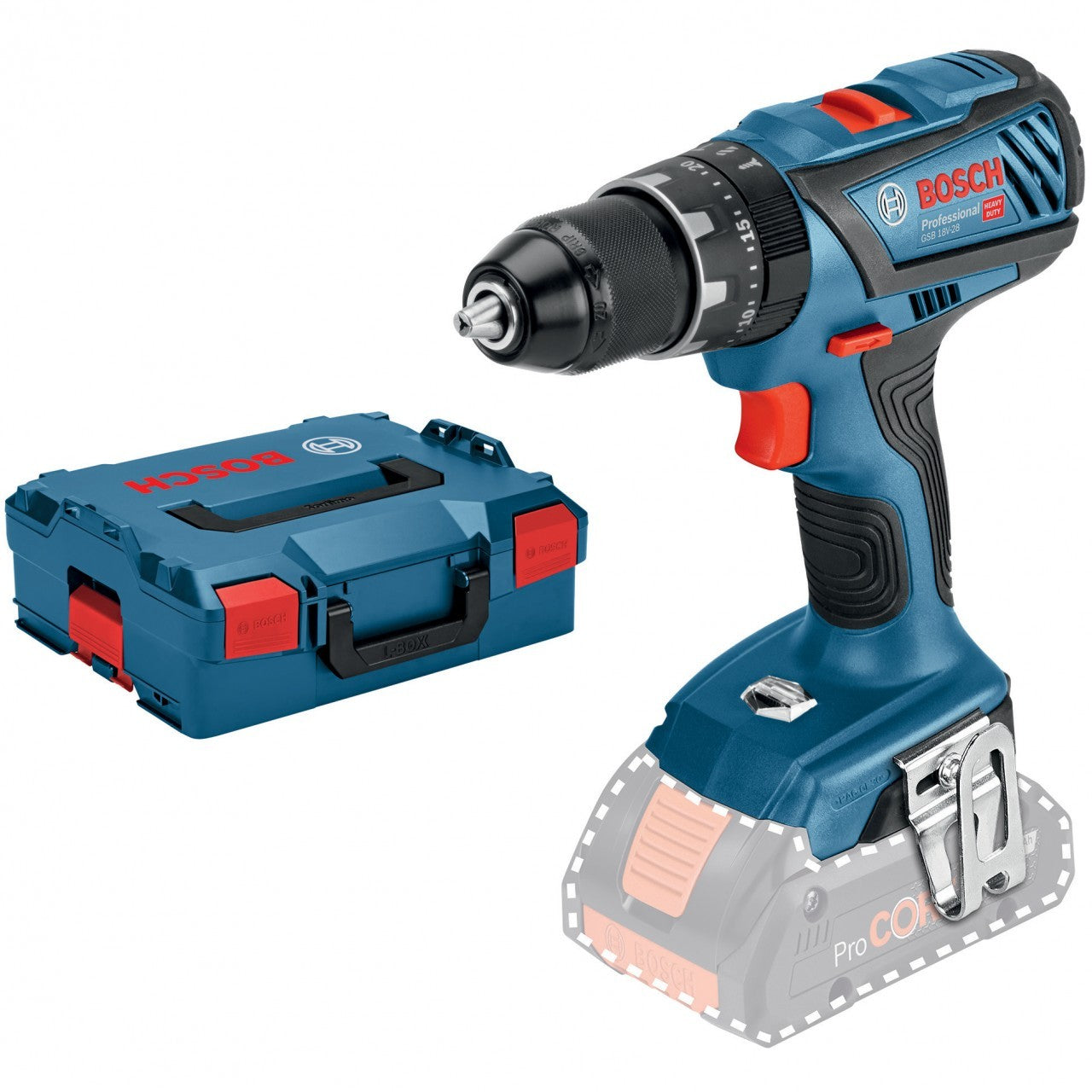 Bosch 18VP Bohrmaschine ohne GSB 18V-28 Akku