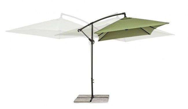 Ombrellon mit Texas 2x3 cm Anthrazit-olive