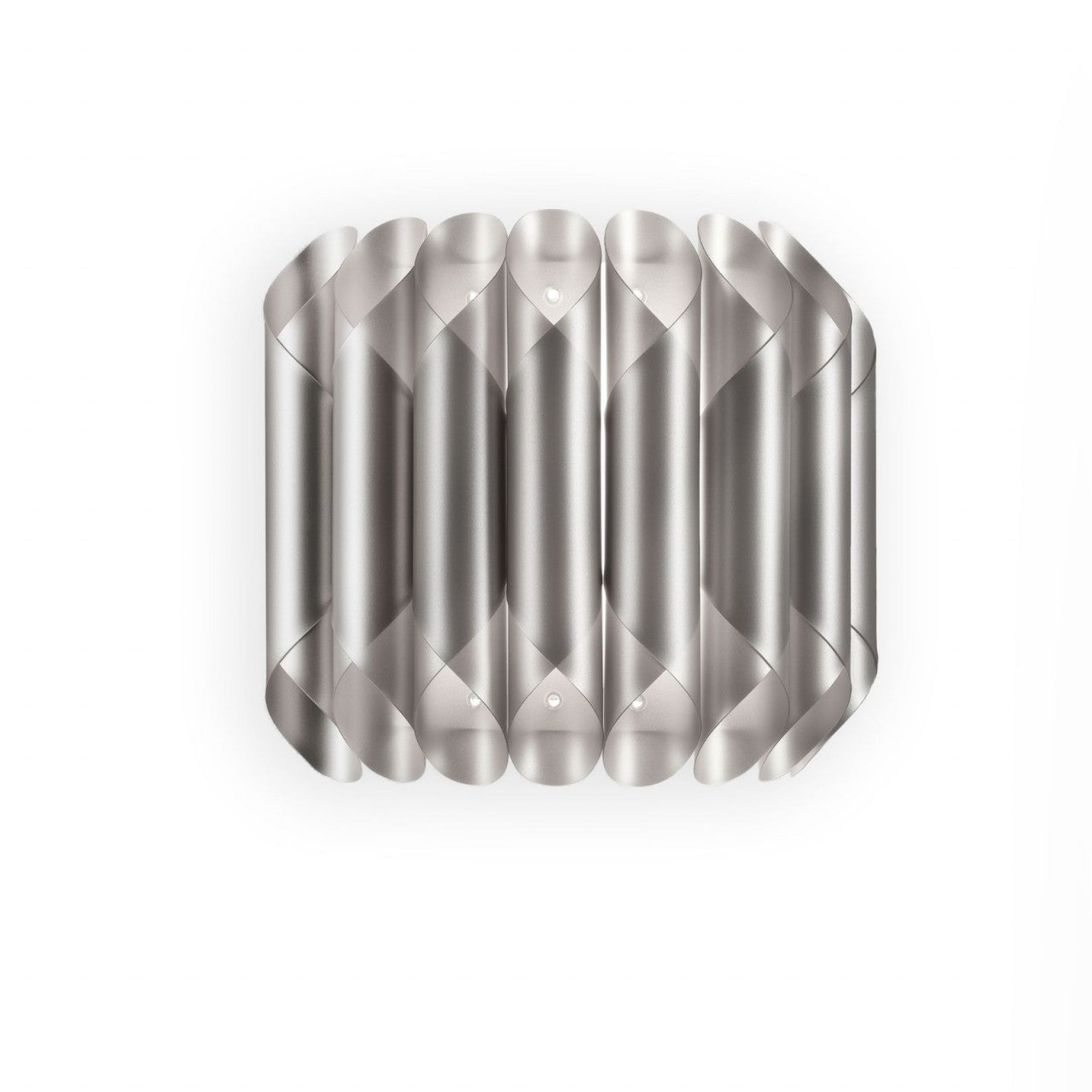 Moderne Wandleuchte Silber Cm. 32 x 16 x 30h