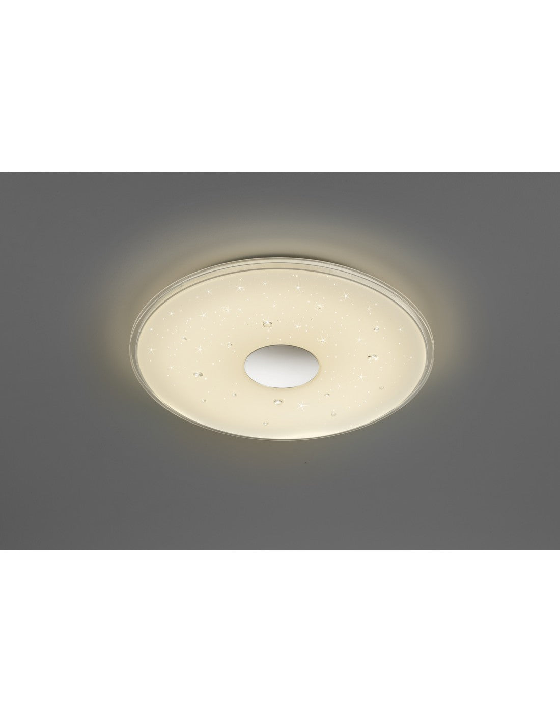 Deckenleuchte Moderne Led Dimmbare Seiko Ø42 cm Weiß Trio Beleuchtung