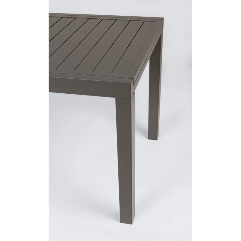 Ausziehbarer Aluminium Außentisch Caffè HILDE YK14 140-210x77x h75 cm