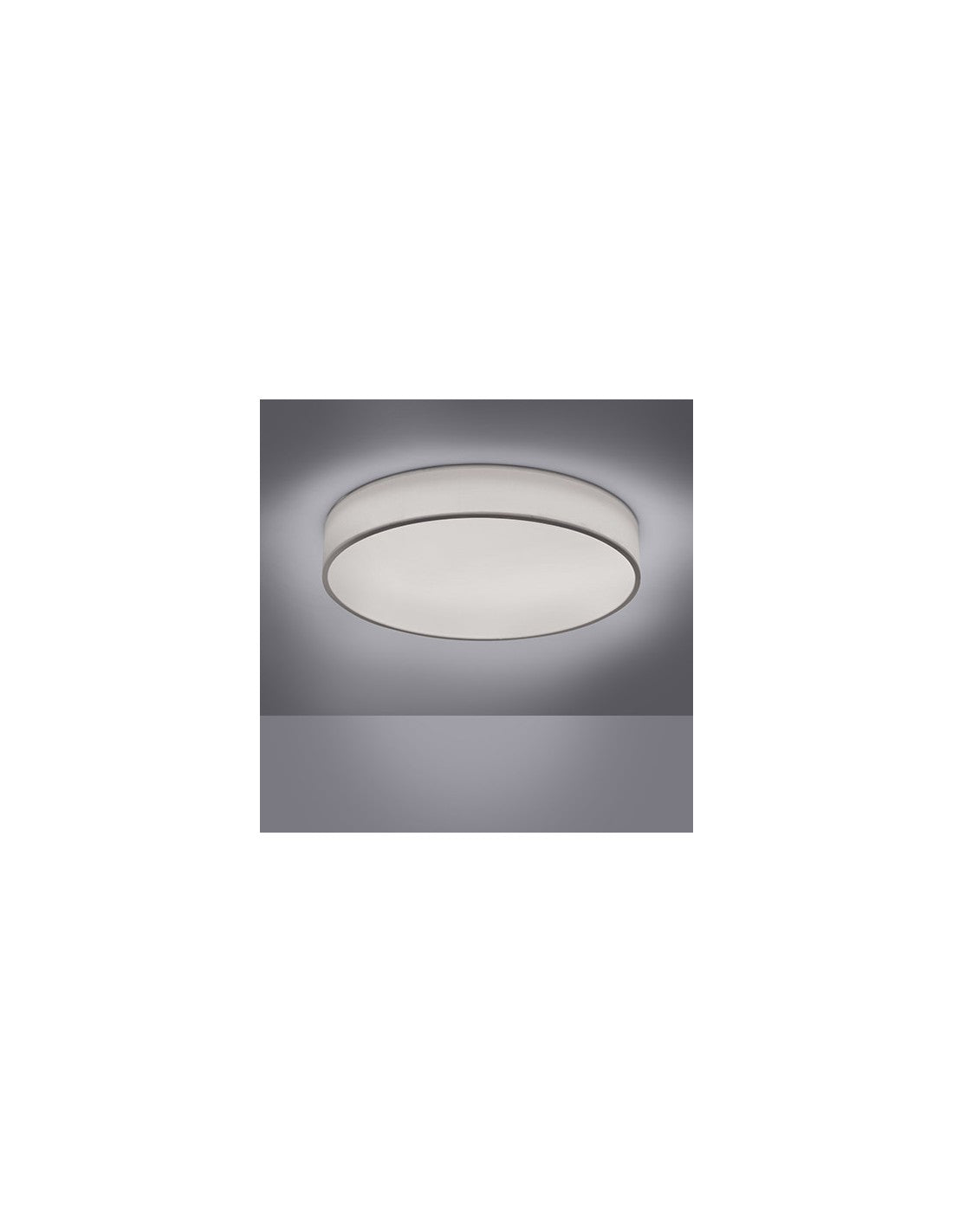 Plafonin Moderne Wiz Led RGB Dimmer Diamo Ø75 cm Trio Lighting