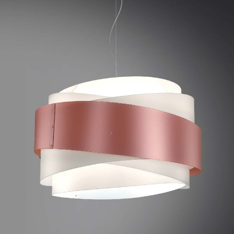Bügelschadenscheinwerfer BEA fünf Lichter Rosa Durchmesser 60x h38 cm