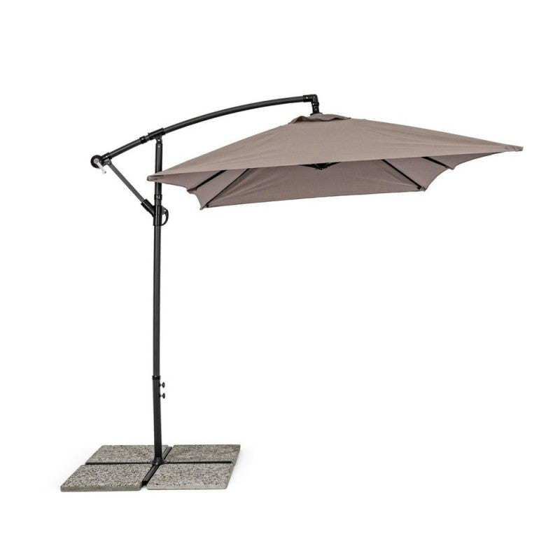 Ombrellon, Texas 2x3 cm Anthrazit-Folterfolie