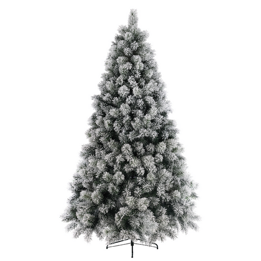Schneebedeckter Vancover-Weihnachtsbaum H 180 x Ø102 cm