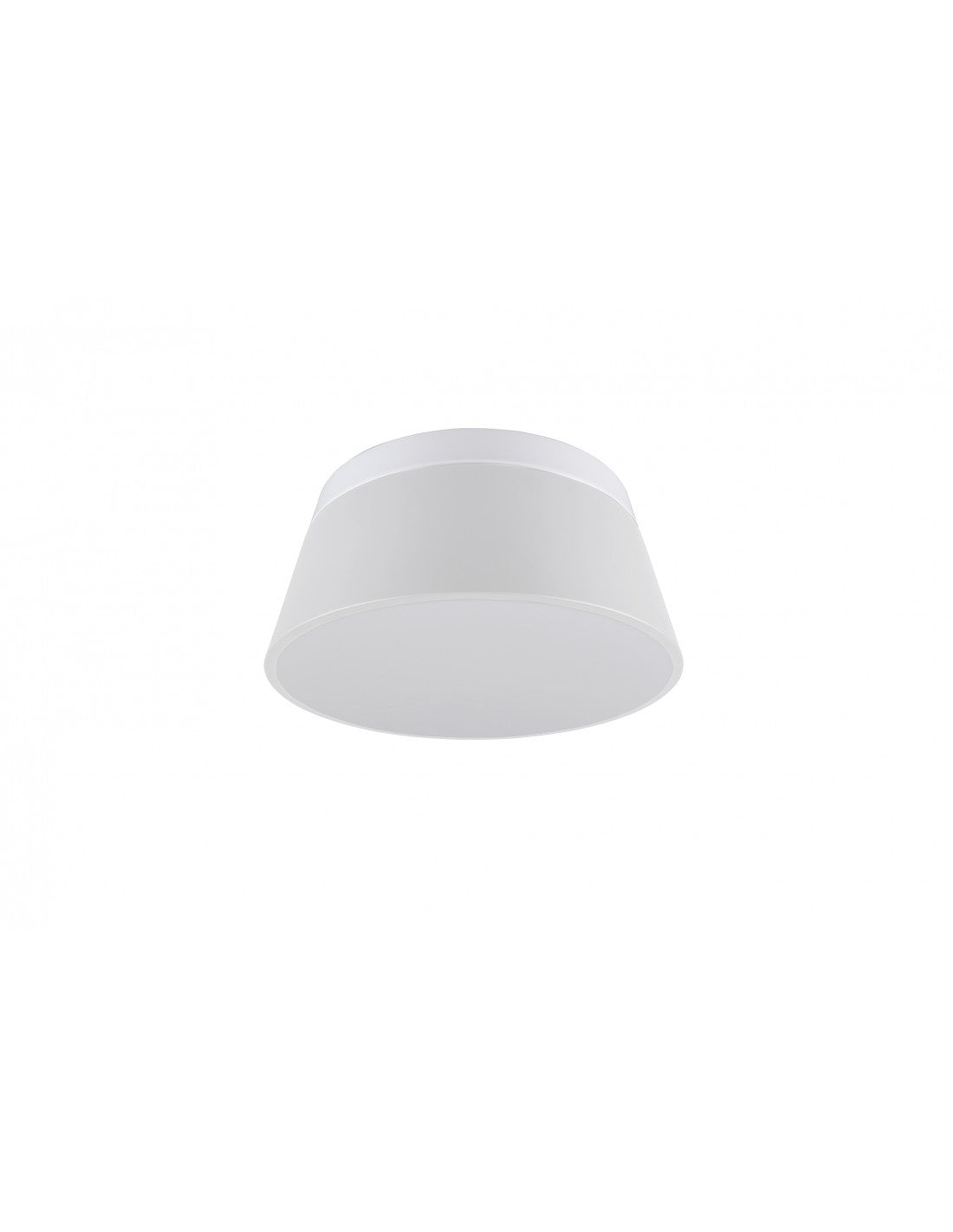 Plafoniera Baroness Cono Bianco Ø45 cm Doppel Illumination Trio Lighting