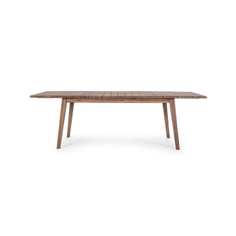 VARSAVIA ausziehbarer Outdoor-Holztisch 180-240x90x h76 cm