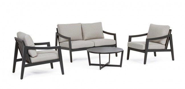 Set4 Salotto C-C Sirenus Anthrazit Yk13