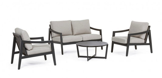 Set4 Salotto C-C Sirenus Anthrazit Yk13