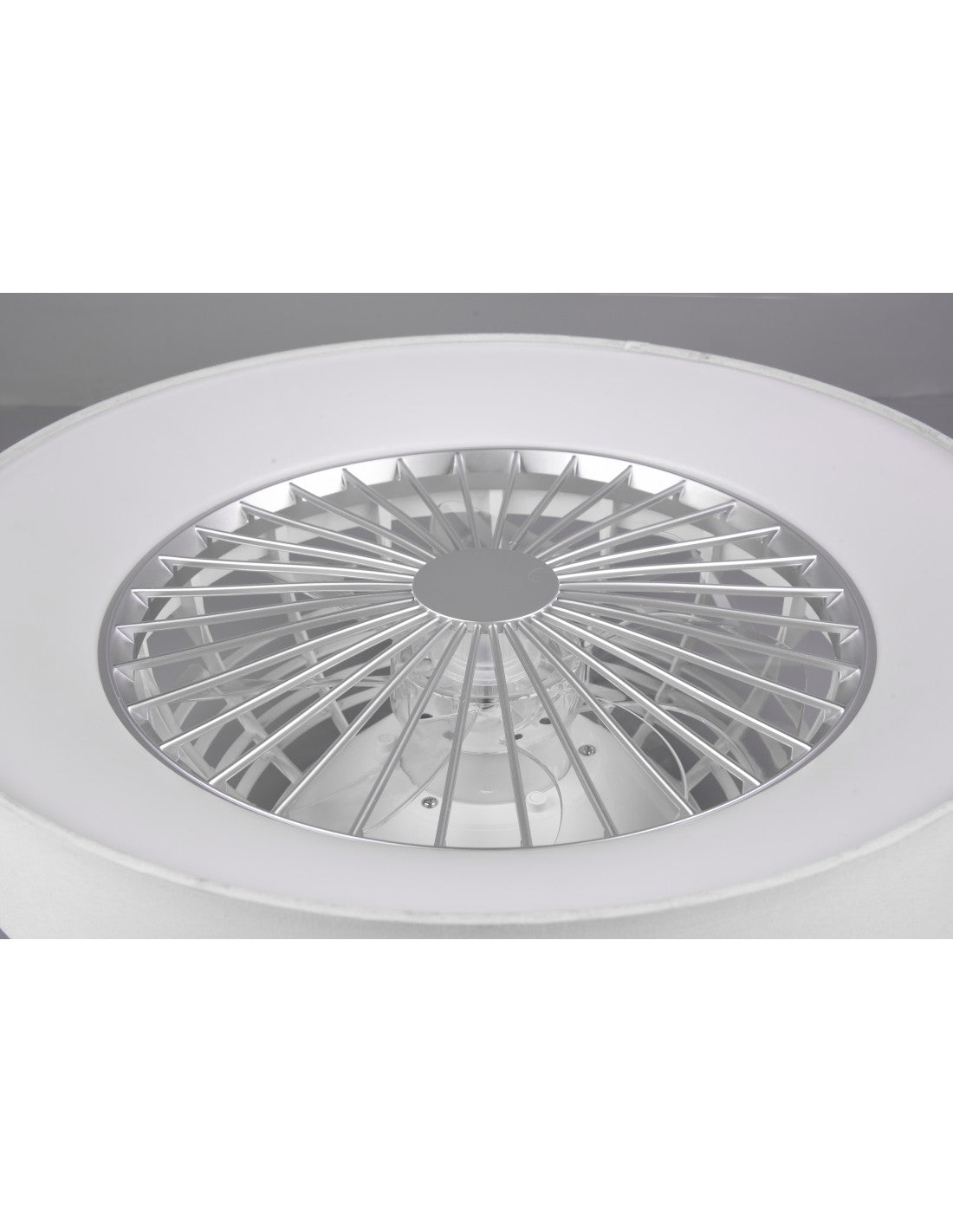 Ventilator Moderno Luce Led 30w Dimmerbares Farsund Bianco Trio Lighting
