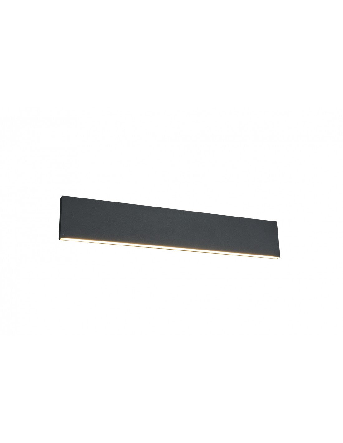 Concha Anthrazit Wandleuchte Double Emission LED Trio Lighting