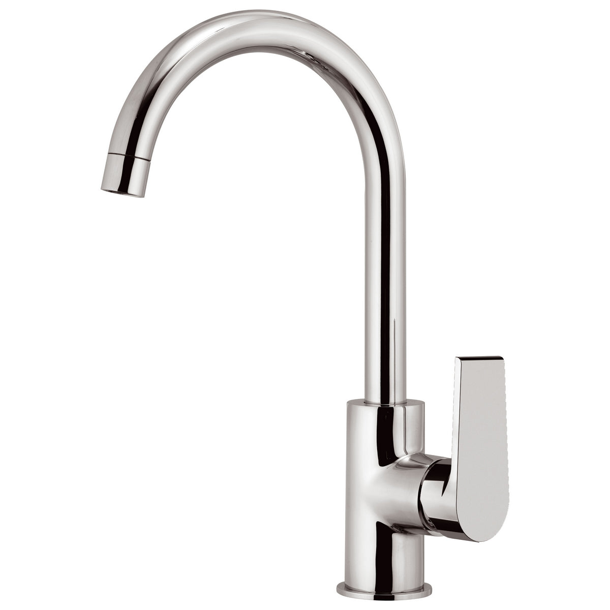 Artic Chrom-Einhand-Spültischmischer mit hohem Auslauf