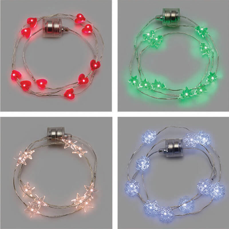Brilly Christmas LED B/0 Halskette