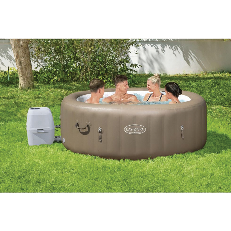 Lay-Z-Spa Palm Springs AirJet aufblasbarer Whirlpool für 4–6 Personen