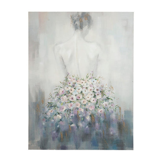 Ölgemälde auf Leinwand Dorf 90x120 cm