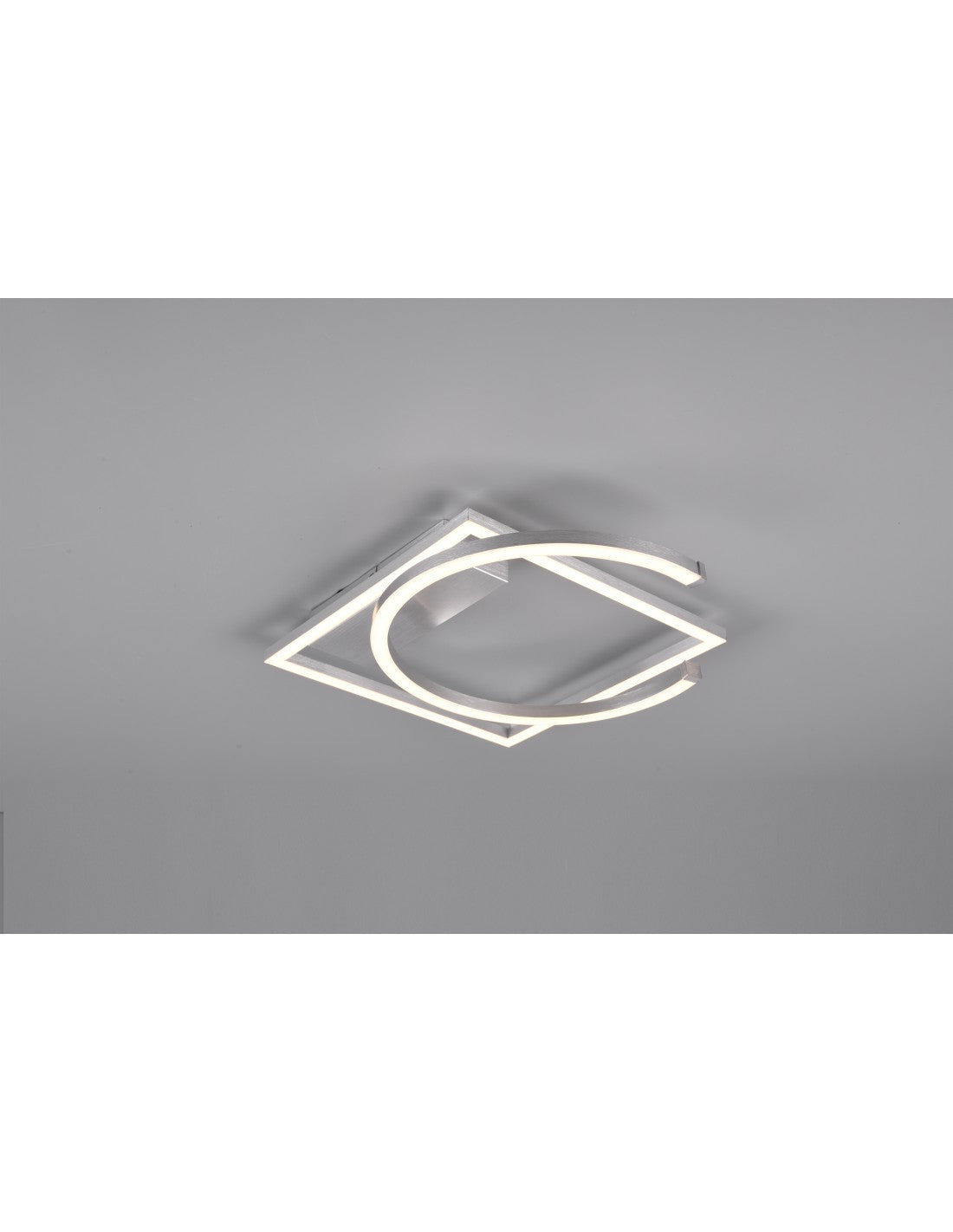 Plafoniera Pivot Led 23 ,5w Nichel L42 cm Deinbares Trio Lighting