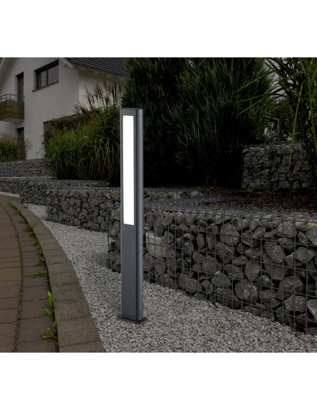 Palo Da Esterno Rhine Led IP54 Anthrazit H100 cm Trio Lighting