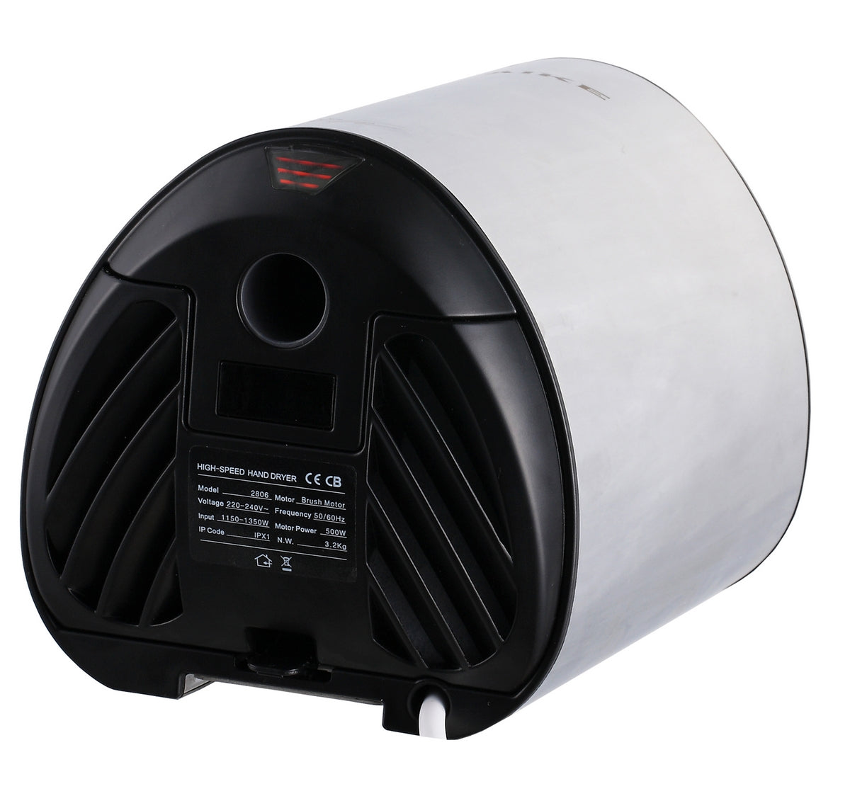 Elektrischer Händetrockner Modell Scirocco