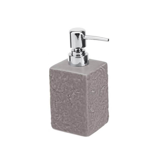 Grauer Seifenspender aus der Petra-Serie