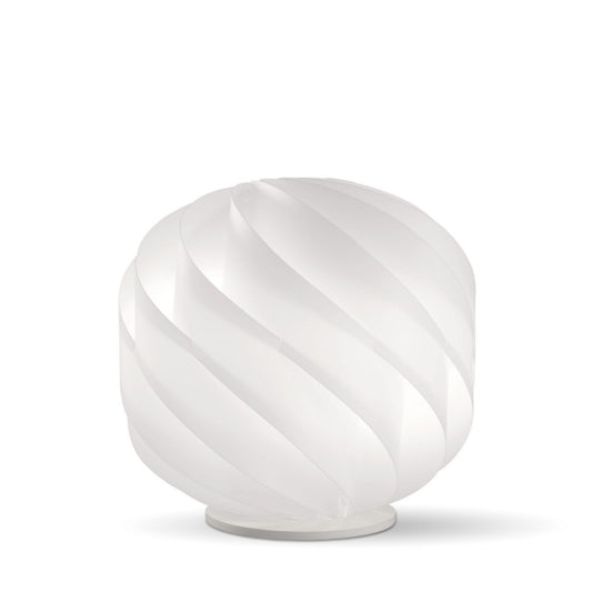 LAP Tischlampe aus weißem Kunststoff cm. 25 x 24 Stunden