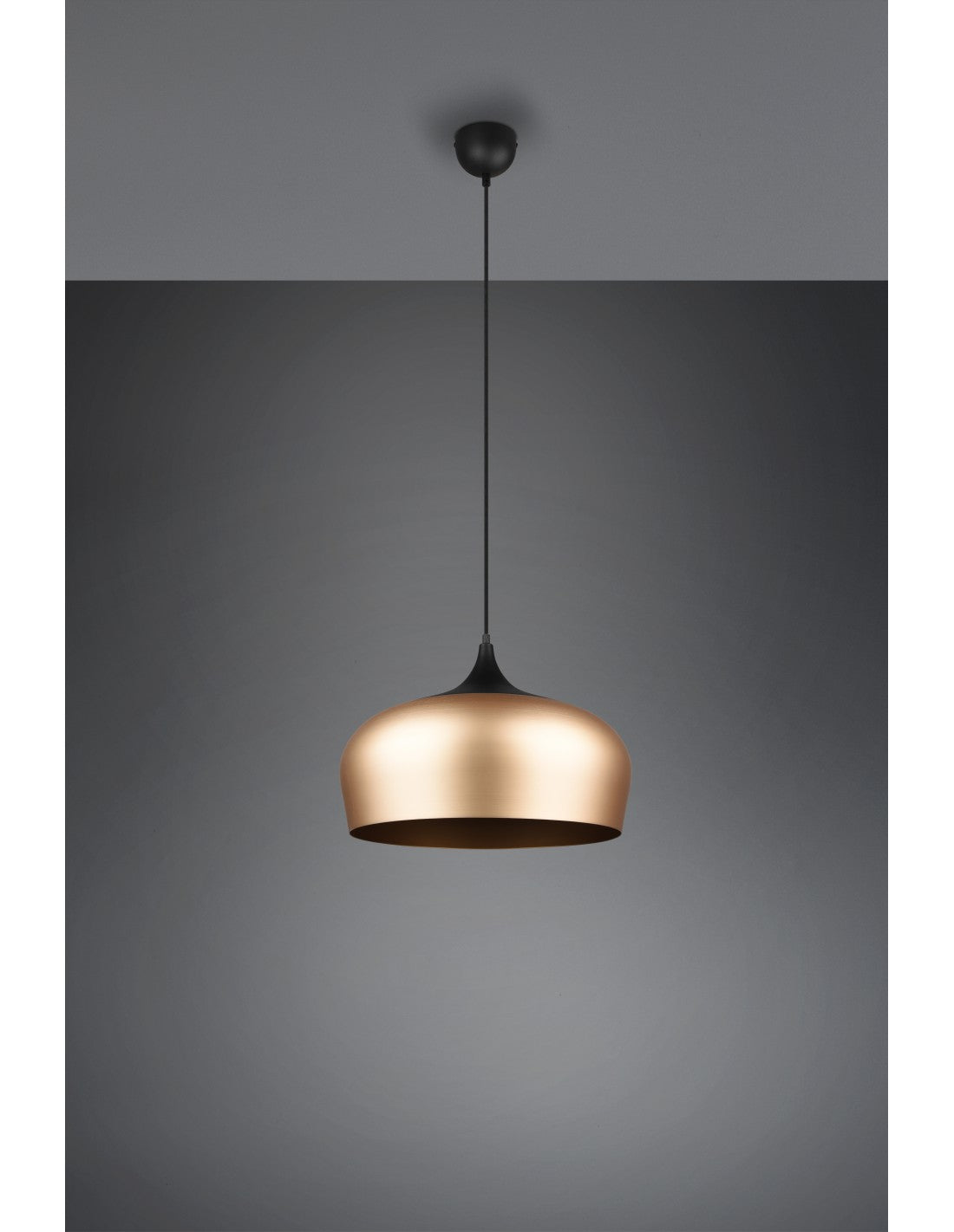 Große Suspendierung Cucina Paralume Ottone Chiron Trio Lighting